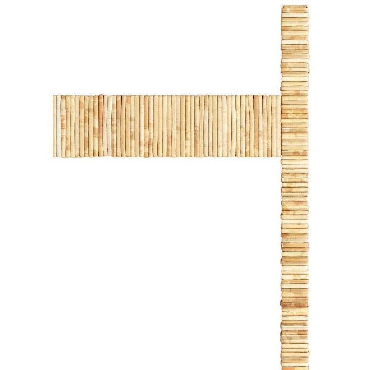 Prosper 34 inch Natural Bar Cart