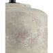 Beton 20 inch 150 watt Antique Earth Table Lamp Portable Light