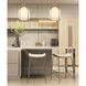 Pearson 1 Light 9.75 inch Rubbed Brass Pendant Ceiling Light in Rubbed Bronze