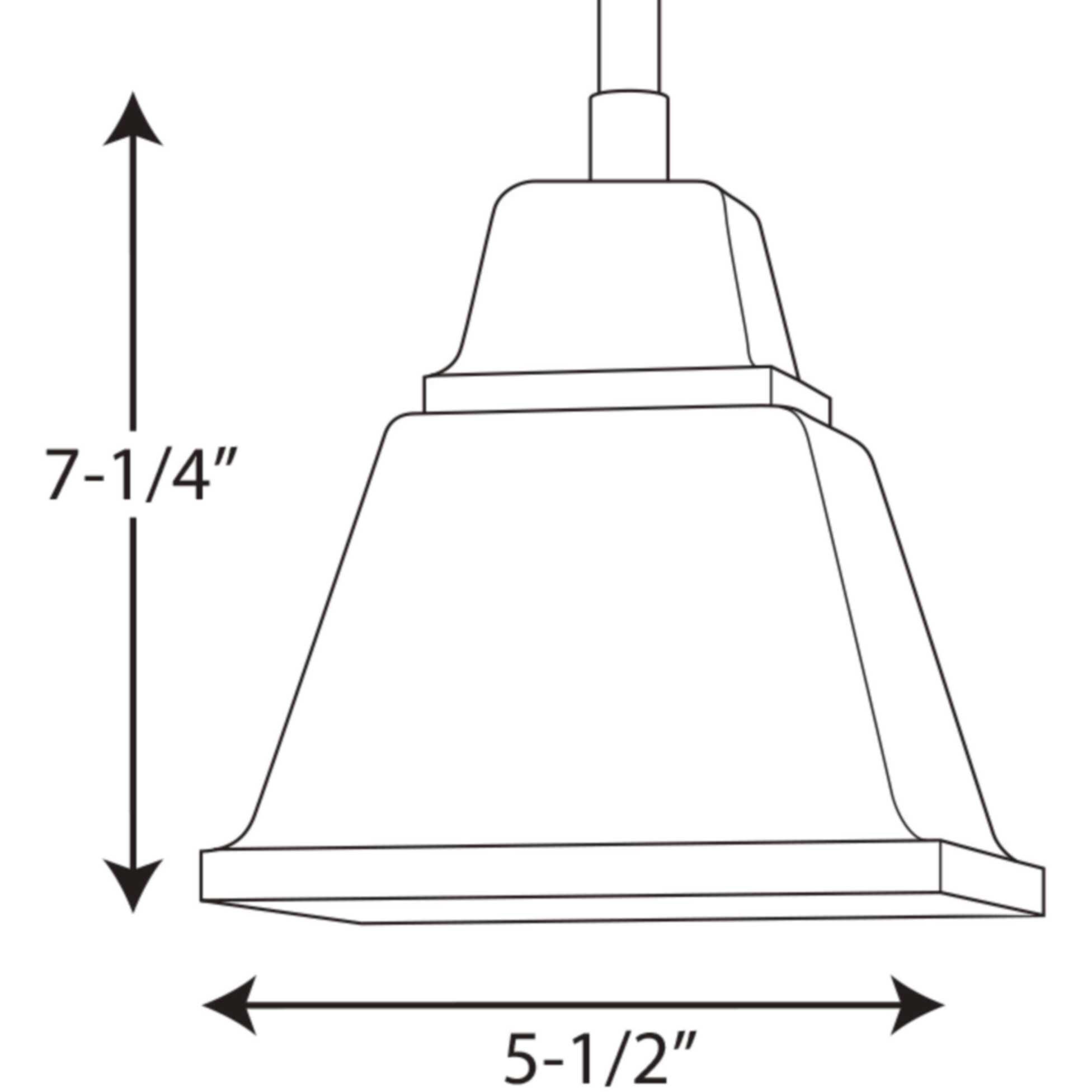 Clifton Heights 1 Light 5.5 inch Antique Bronze Mini-Pendant Ceiling Light