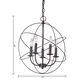 Williamsport 5 Light 18 inch Oil Rubbed Bronze Chandelier Ceiling Light