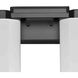 Estrada 2 Light 13.37 inch Matte Black Bathroom Vanity Light Wall Light