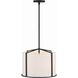 Carlyn 4 Light 16 inch Black Mini Chandelier Ceiling Light