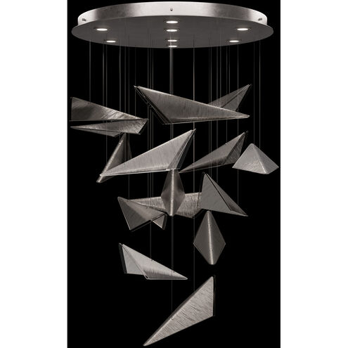 Volo 8 Light 36 inch Silver Pendant Ceiling Light