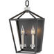 Stinson 2 Light 10 inch Black with Polished Nickel Indoor Wall Sconce Wall Light