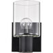 Clarksville 1 Light 4.5 inch Matte Black Vanity Light Wall Light