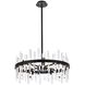 Serena 14 Light 25 inch Black Pendant Ceiling Light