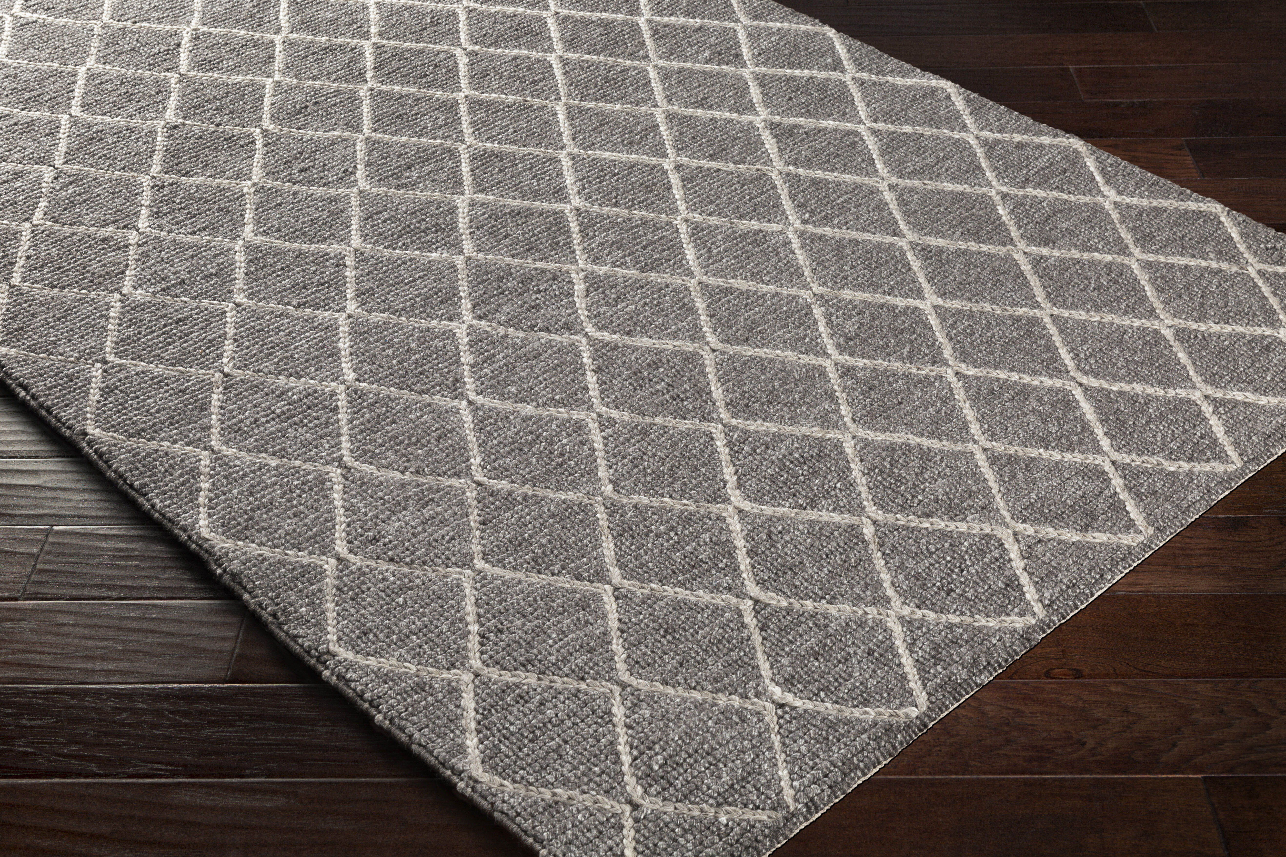 Whistler 156 X 108 inch Charcoal Rug in 9 x 13, Rectangle