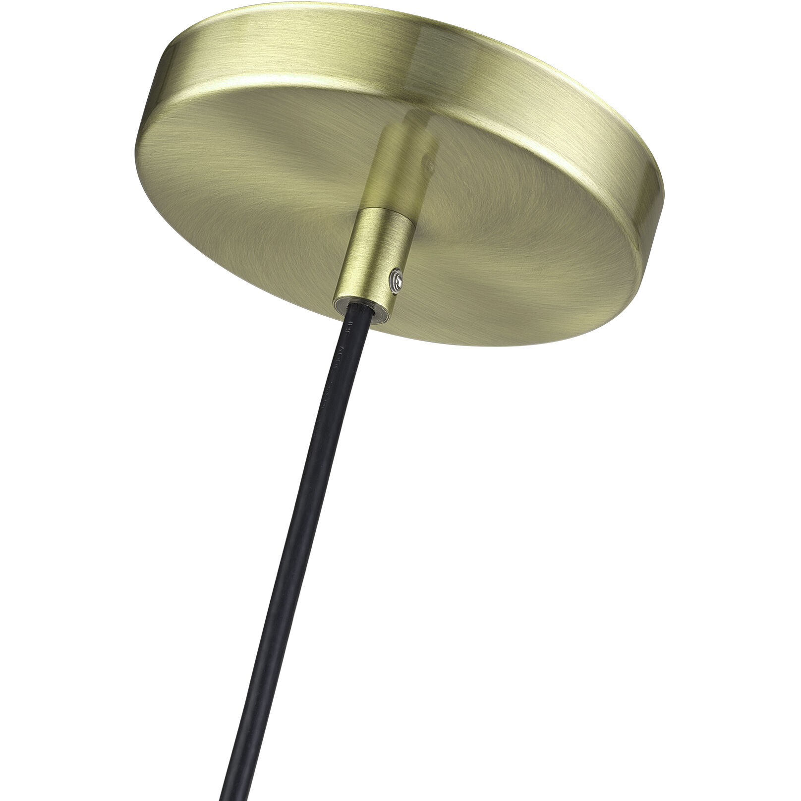 Zolana 1 Light 12 inch Antique Brass Pendant Ceiling Light