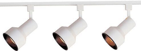 Track 3 Light White Track Ceiling Light 