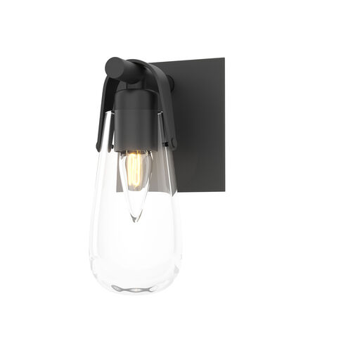 Eos 1 Light 5.1 inch Black Bath Sconce Wall Light