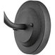 Wallace Outdoor Barn Light in Aged Zinc, Gooseneck