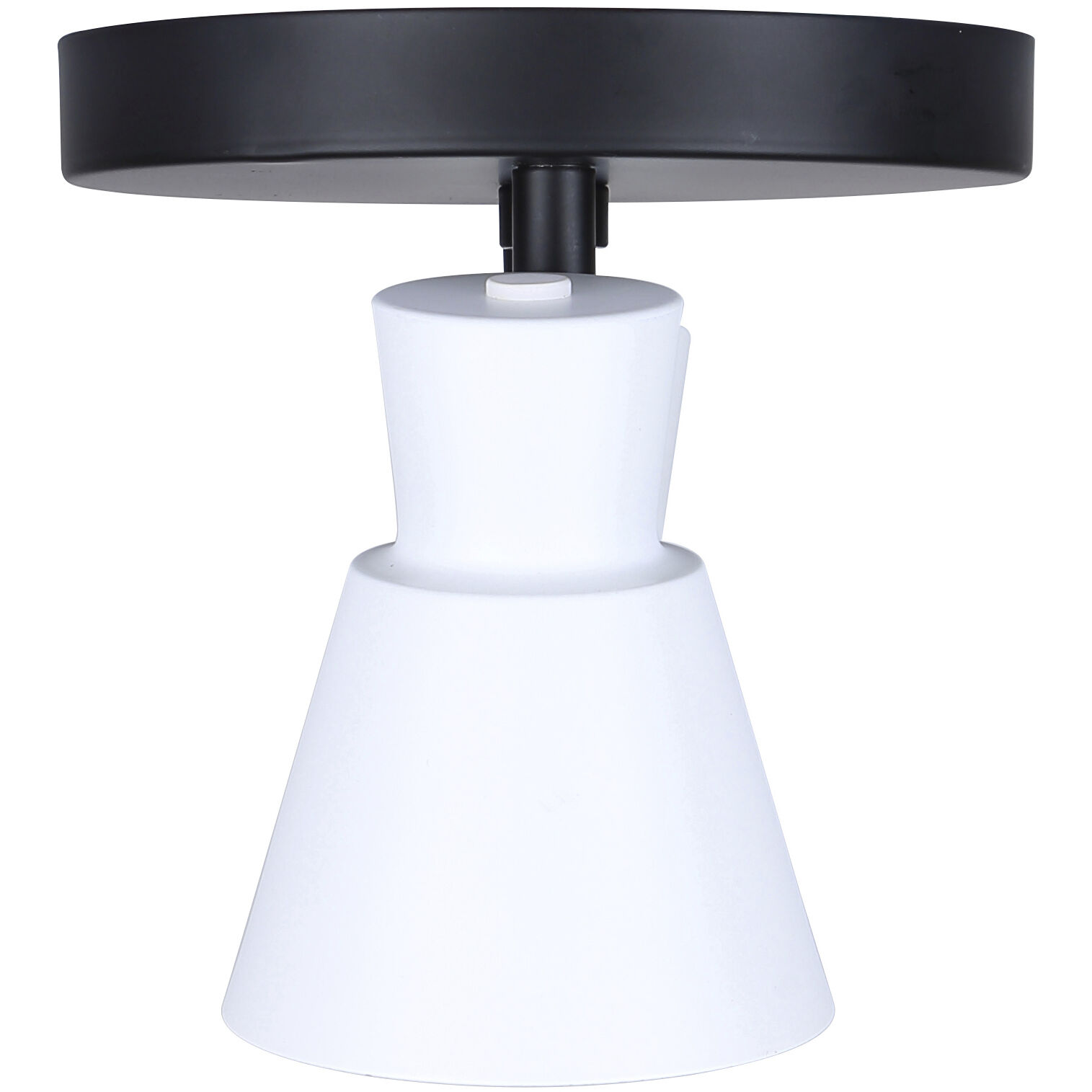 Radley 2 Light Black/White Track Lighting Ceiling Light