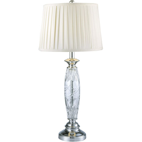 Evelyn 29 inch 150.00 watt Polished Chrome Table Lamp Portable Light