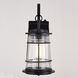 Montauk LED 15 inch Textured Black Outdoor Wall