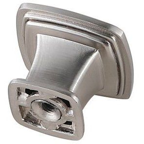 Marcel Brushed Nickel Hardware Cabinet Knob, Set of 10