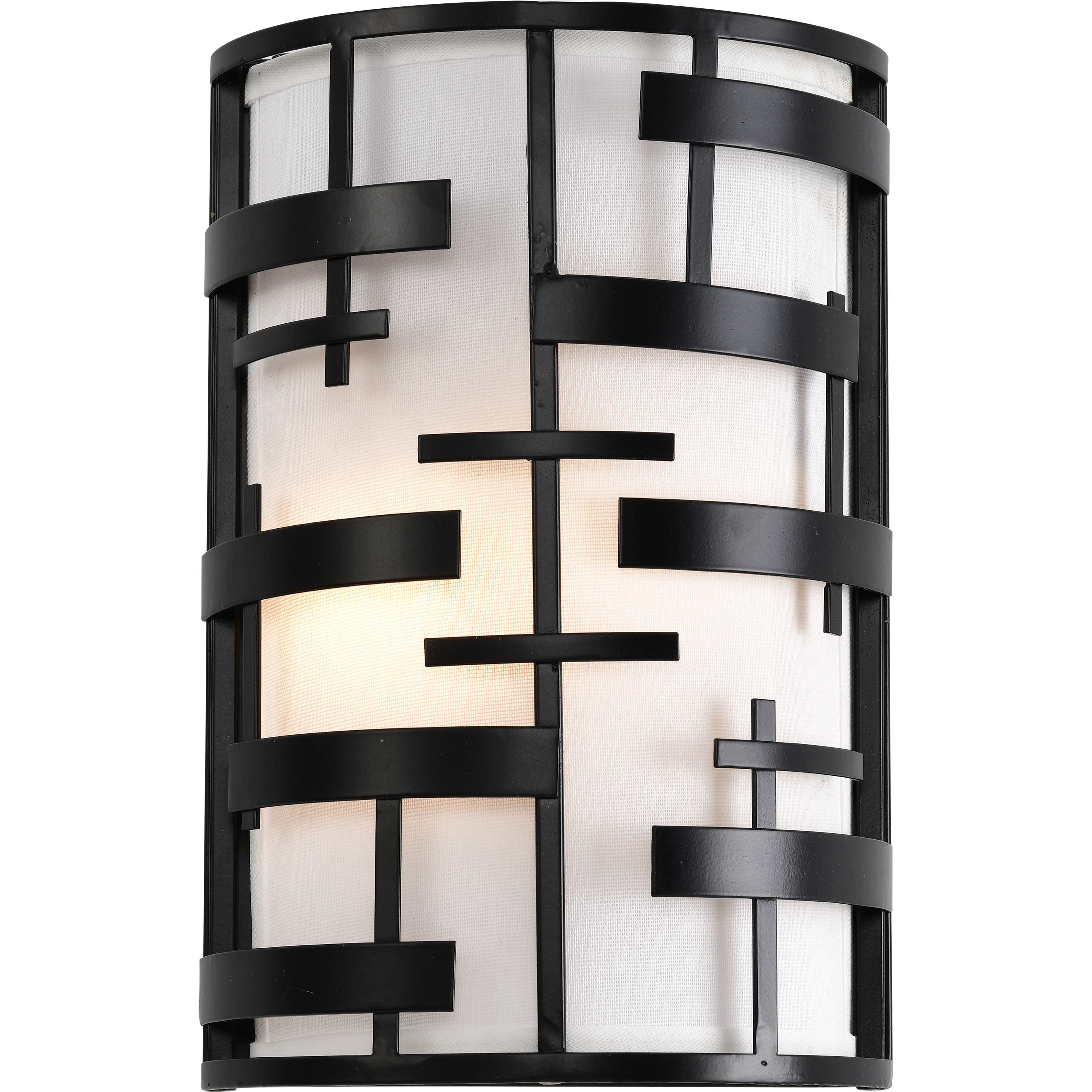 Lansing 2 Light 8 inch Textured Black ADA Wall Sconce Wall Light