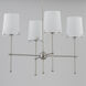 Huntington 4 Light 26 inch Satin Nickel Chandelier Ceiling Light