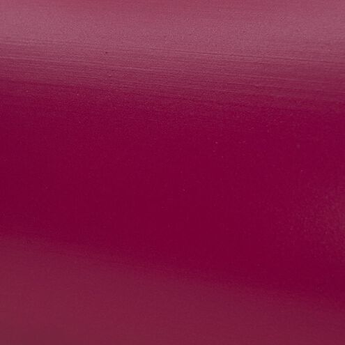 Radiance Collection 1 Light 8 inch Cerise with Polished Chrome Pendant Ceiling Light