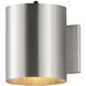 Outpost 1 Light 7.25 inch Brushed Aluminum Outdoor Wall Mount