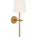 Suzanne Kasler Collette LED 8 inch Gilded Iron Tail Sconce Wall Light