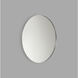 Cadre 30 X 30 inch Brushed Nickel Backlit Wall Mirror