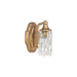 Dudley 1 Light 5 inch Antique Gold Sconce Wall Light