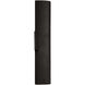 Kelly Wearstler Lotura LED 4.5 inch Museum Black Sconce Wall Light