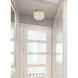 Emilia 3 Light 12 inch Satin Gold Flush Mount Ceiling Light