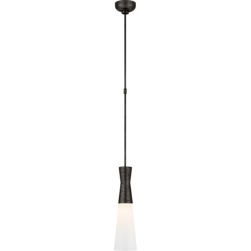 Kelly Wearstler Utopia 1 Light 5 inch Aged Iron Pendant Ceiling Light, Medium