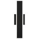 Bastone LED 18.03 inch Black Outdoor Wall Light in 3500K, dweLED