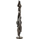 Fracture 64.2 inch 60.00 watt Dark Smoke Floor Lamp Portable Light