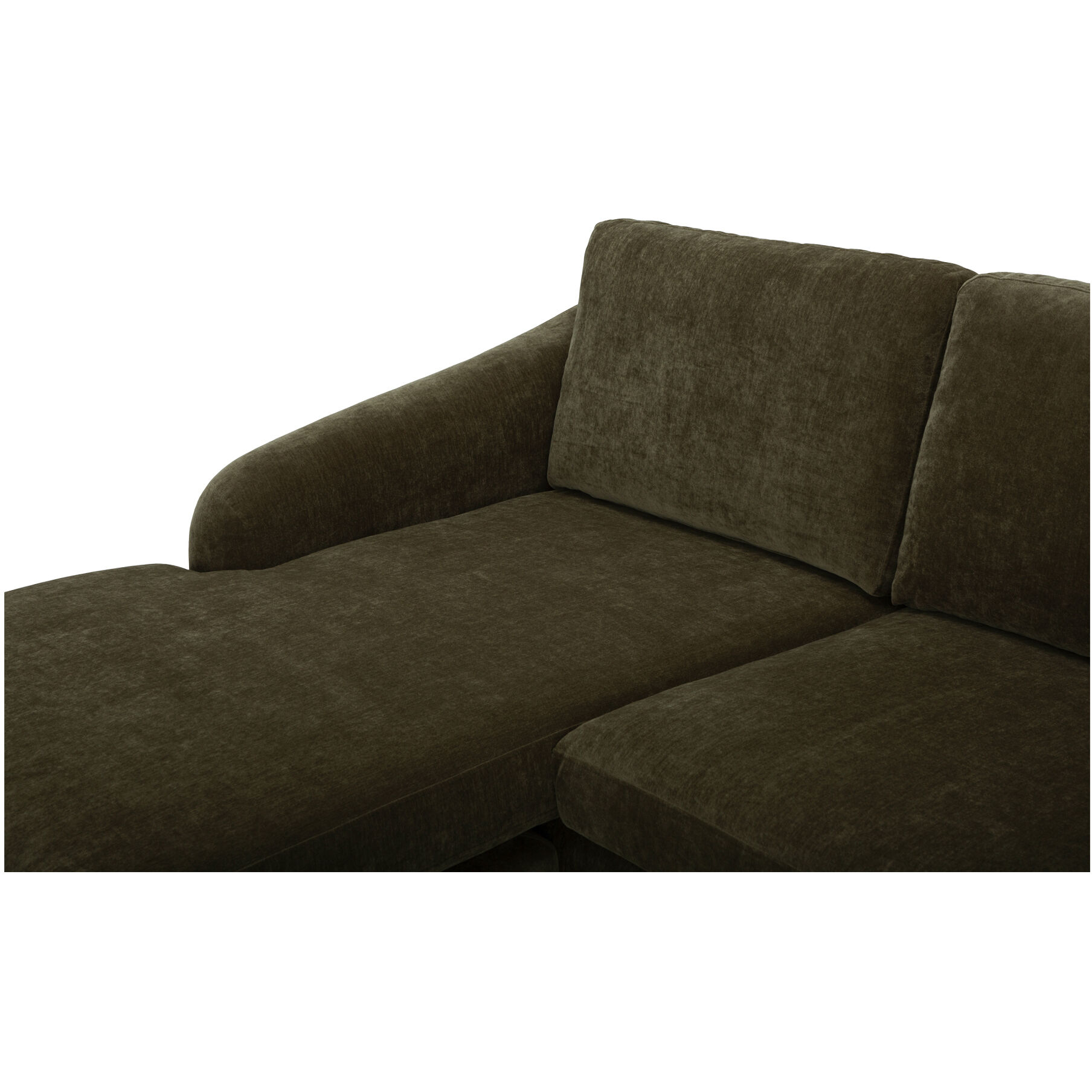 Quinn Dark Green Sectional