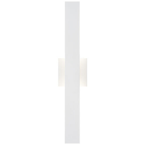 Zayden LED 24 inch Matte White Outdoor Wall Light