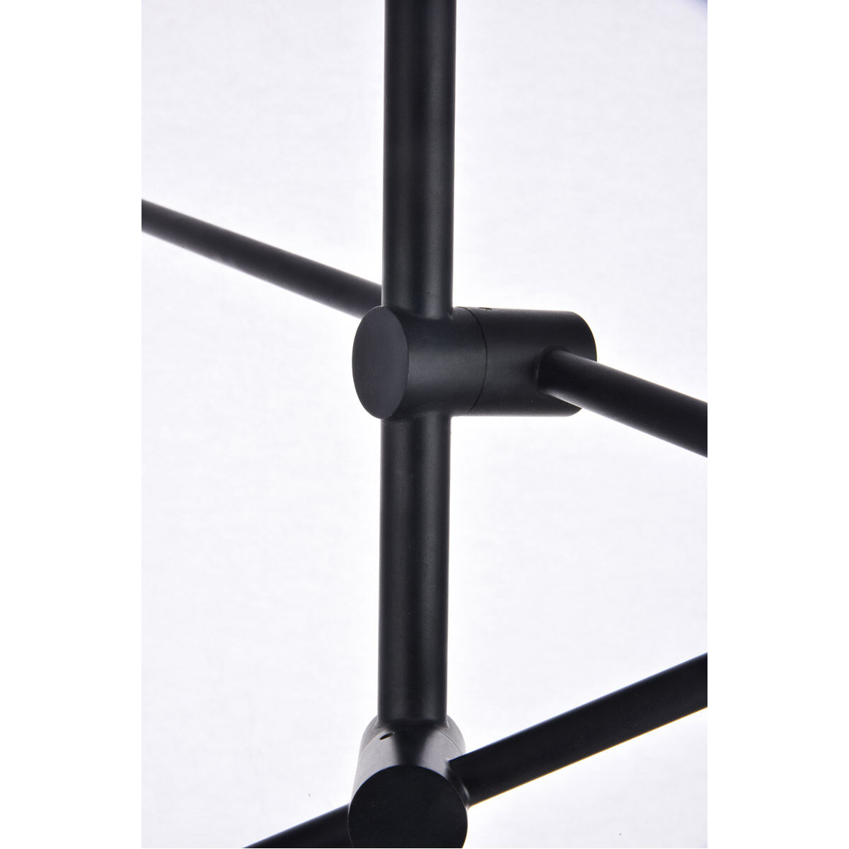 Axel 6 Light 42 inch Black and Brass Pendant Ceiling Light