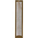Gypsum Wall Sconce Wall Light in True Brass