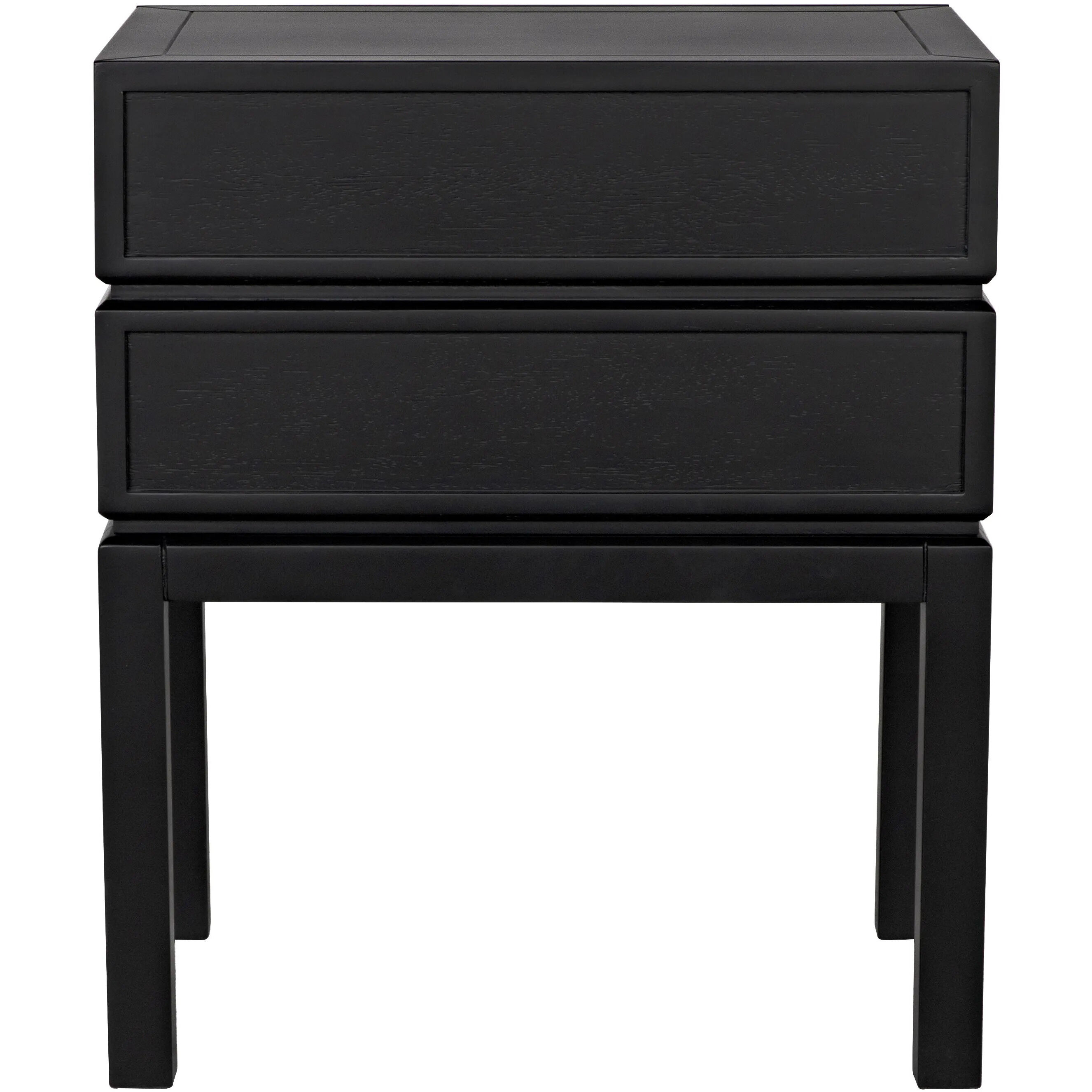 Andras 28 X 24 inch Black Side Table