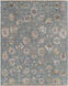 Theodora 120 X 96 inch Aqua Rug in 8 x 10, Rectangle