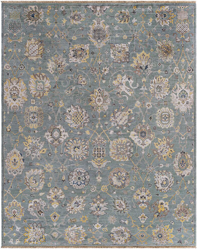 Farrar 120 X 96 inch Aqua Rug, Rectangle