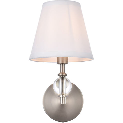 Bethany 1 Light 9 inch Stain Nickel Bath Sconce Wall Light