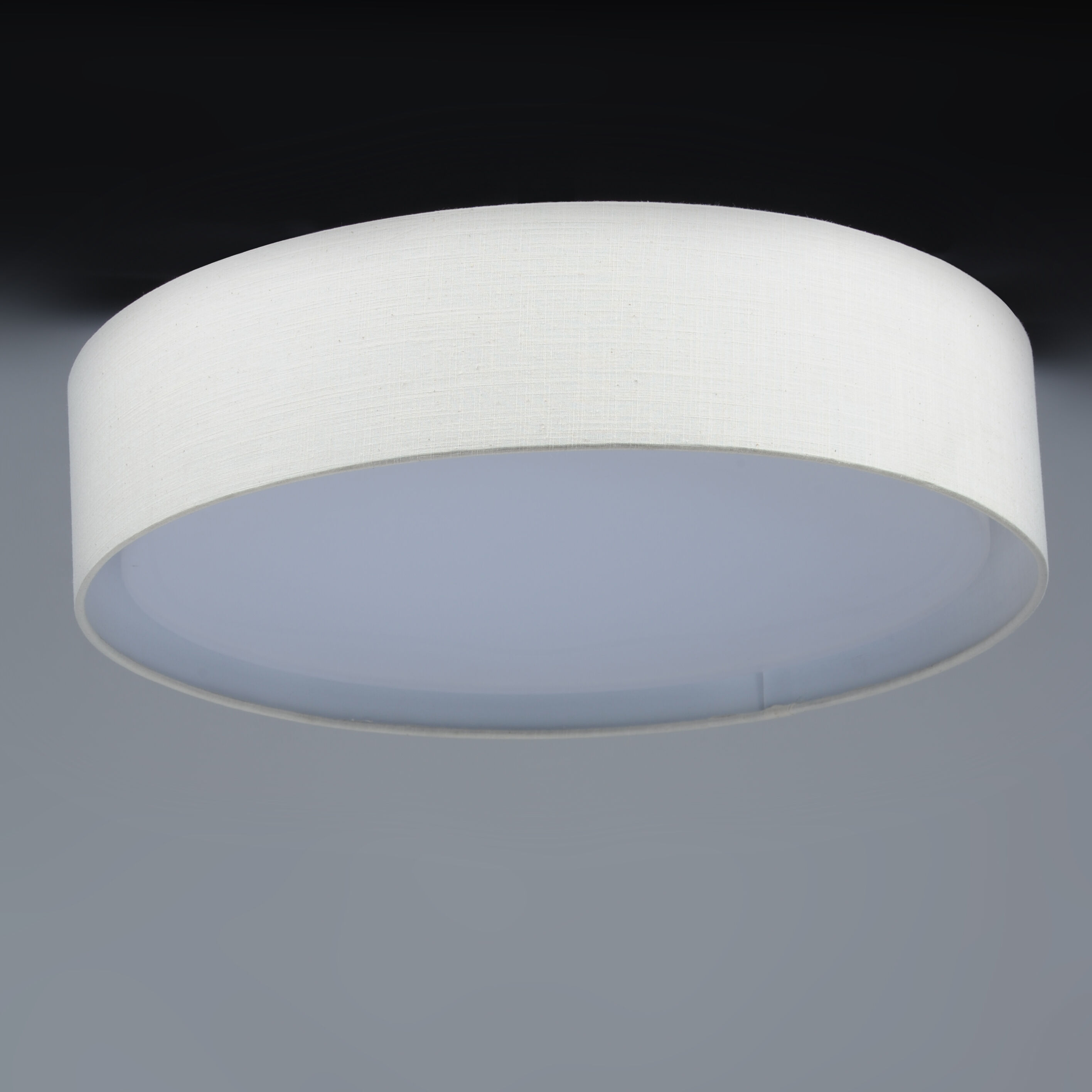 Prime LED 16 inch Flush Mount Ceiling Light in Oatmeal Linen