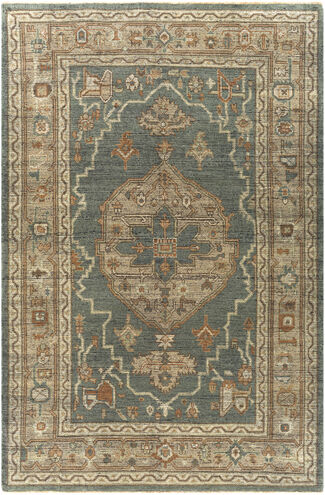Reign 96 X 30 inch Dark Green Rug in 2.5 x 8, Runner