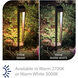 Gate 12 7 watt Bronze Path and Area Light in 3000K Warm White LED, WAC Landscape