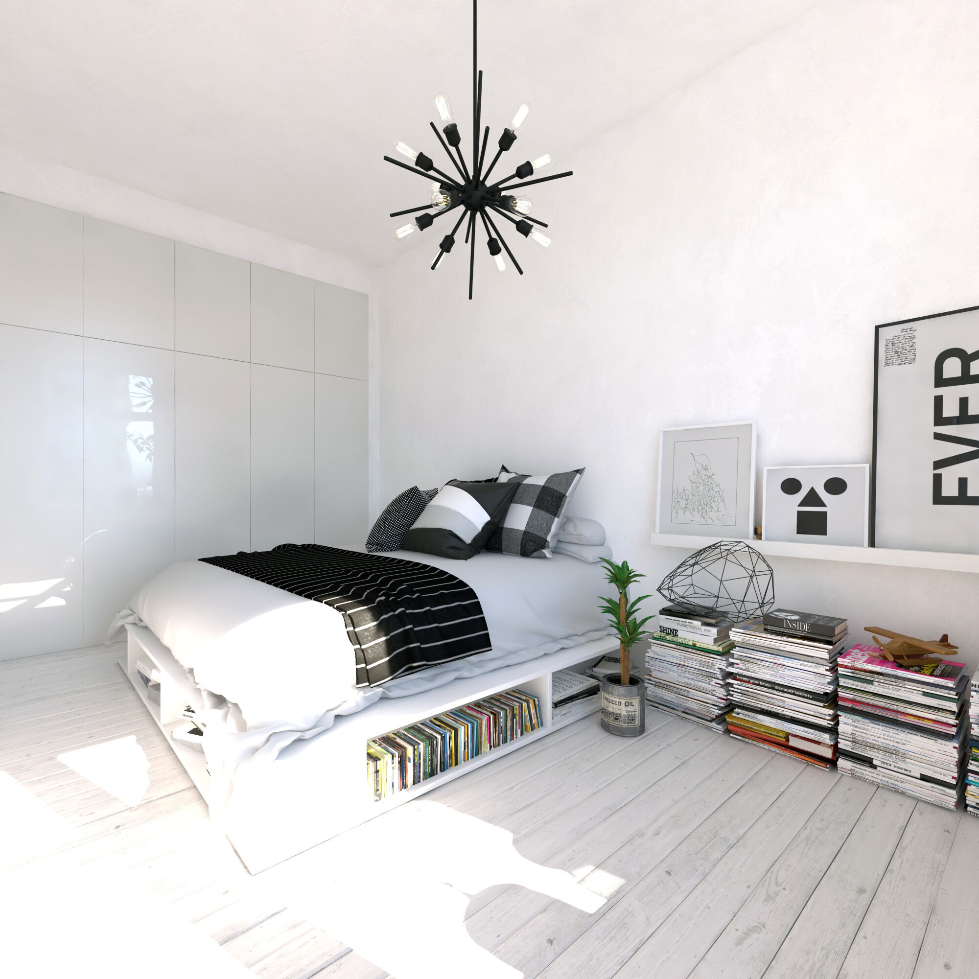 Estelle LED 27.5 inch Matte Black Pendant Ceiling Light