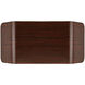 Zen 1 Light 10.6 inch Mahogany ADA LED Wall Sconce Wall Light