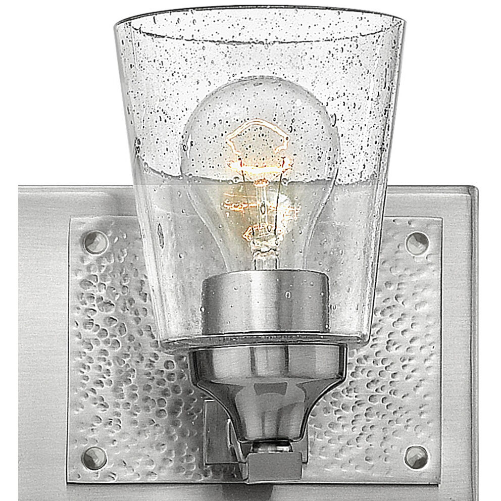 Jackson 2 Light 16.25 inch Brushed Nickel with Polished Antique Nickel Vanity Light Wall Light