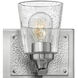 Jackson 2 Light 16.25 inch Brushed Nickel with Polished Antique Nickel Vanity Light Wall Light
