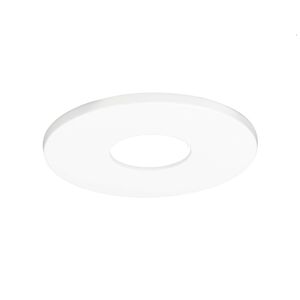 Miniature White Downlight Pinhole Trim, Round