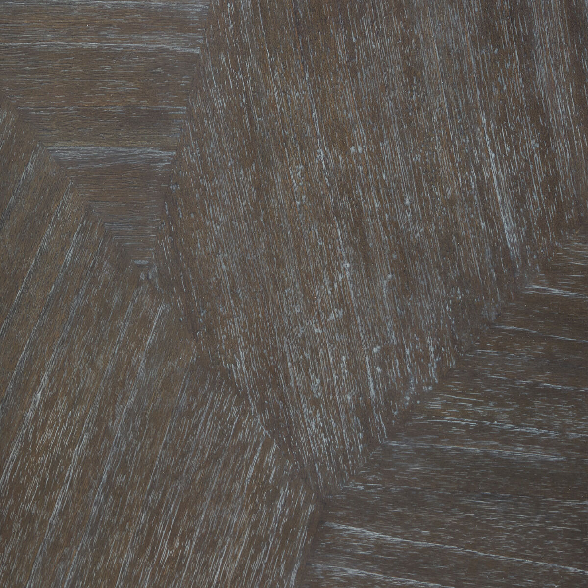 Kirsten Cerused White / Cerused Coal / Stained Brass Cabinet