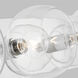 kate spade new york Monroe 5 Light 36 inch Polished Nickel Vanity Light Wall Light